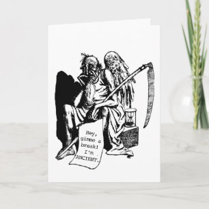 Funny Far Time Fars dag Anpassningsbar 5" x 7" Kort