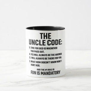 Funny farbror Code Mugg