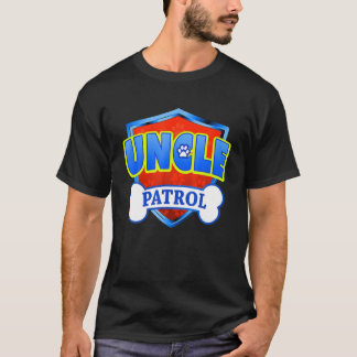 Funny farbror Patrol - Hund Mamma, Pappa, För mana T Shirt