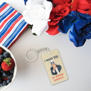 Funny farbror Sam Patriotic Anpassningsbar Message