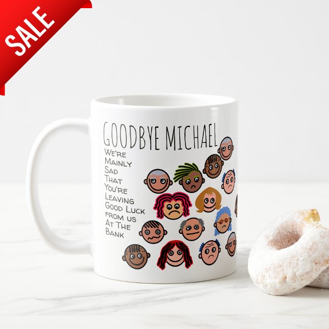 FUNNY Farewell COWORKER BOSS - Most of Us are SAD Kaffemugg (Skapare uppladdad)