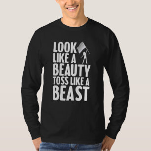 Funny Färg Guard Design for Girls Women Winter Gu T Shirt