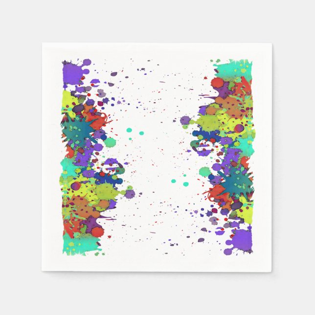 FUNNY FÄRG STÄNK I + dina idéer Pappersservett (Framsidan)