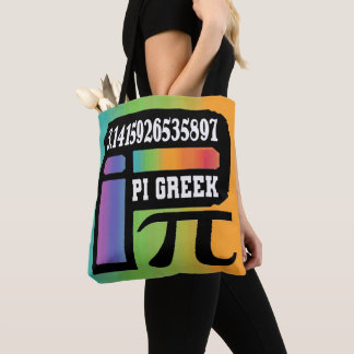 FUNNY FÄRGAD CHAKRAS MATH PI GREEK BREV SYMBOL TYGKASSE