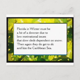 Funny Farm-Dikt-kort nr 1 Vykort