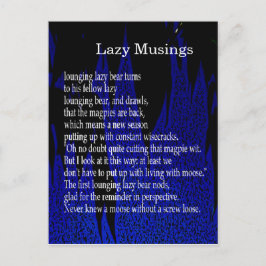 Funny Farm-Dikt-kort nr 7 Vykort