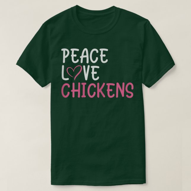 Funny Farm Lover Chickens Graphic for Women and Gi T Shirt (Design framsida)