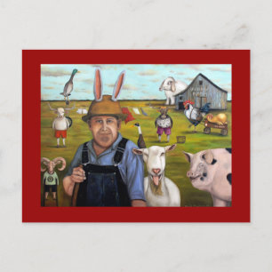 Funny Farm Vykort