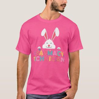 Funny farmaceut Bunny Pharmacist Lycklig E E T Shirt
