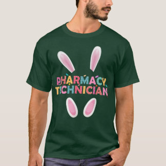 Funny farmaceut Bunny Pharmacist Lycklig E E T Shirt