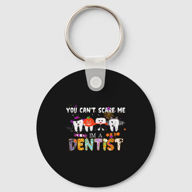 Funny farmaceut, farmaceut Halloween Cop Nyckelring (Framsida)