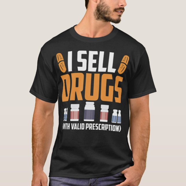 Funny farmaceut Tekniker för medicinsk teknik T Shirt (Framsida)