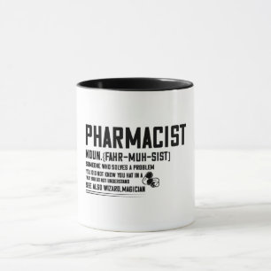 Funny farmaceutisk definition mugg