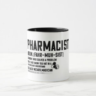Funny farmaceutisk definition mugg