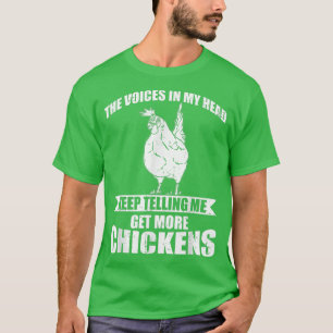 Funny Farmer Animal Hämta fler kycklingar T Shirt
