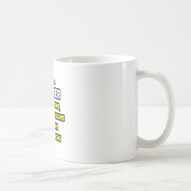 Funny Farmer T-Shirts och Gifts Kaffemugg (Höger)
