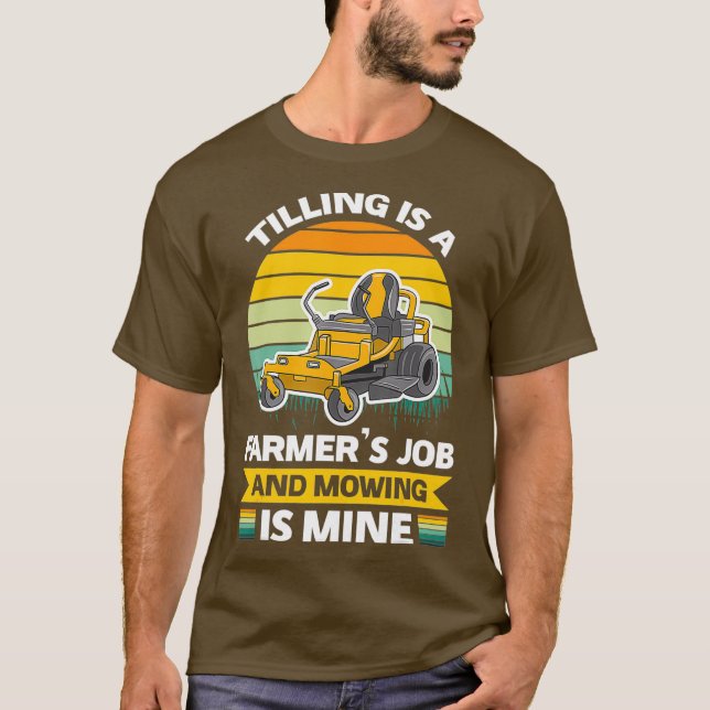 Funny Farmering Farmer Landscaping Farmer T Shirt (Framsida)