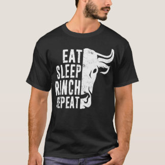 Funny Farming Dairy Farmer Cattle Rancher Gift Dis T Shirt