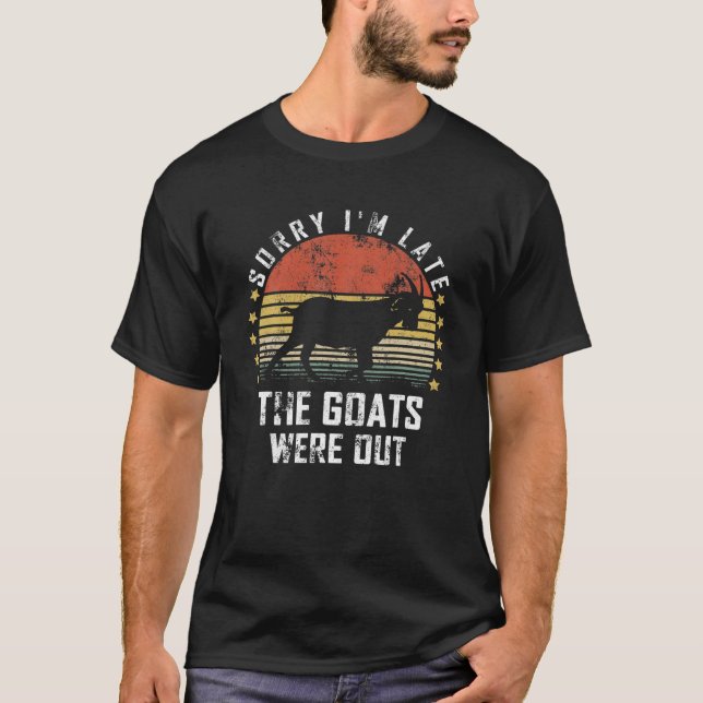Funny Farming Farm Goats Älskare Farm Animal Funny T Shirt (Framsida)