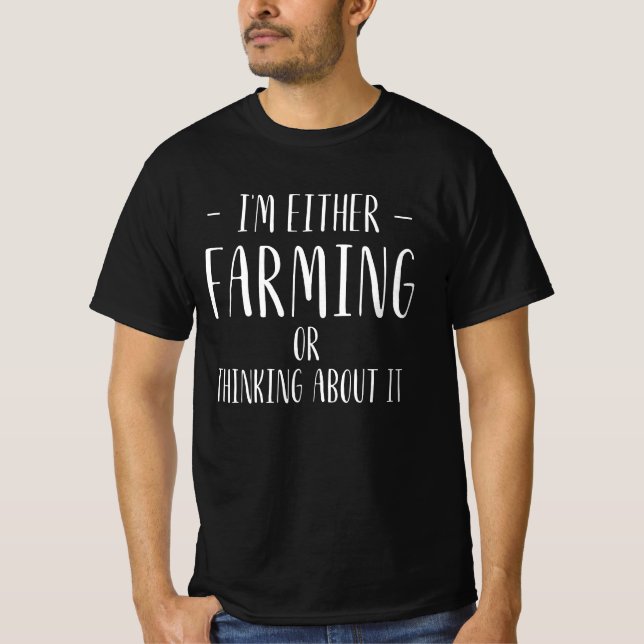 Funny Farming Gift, Farm Shirt, Farmer T Shirt (Framsida)