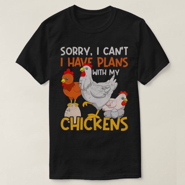 Funny Farming Hen Farmer Farm Animal Chicken T Shirt (Design framsida)