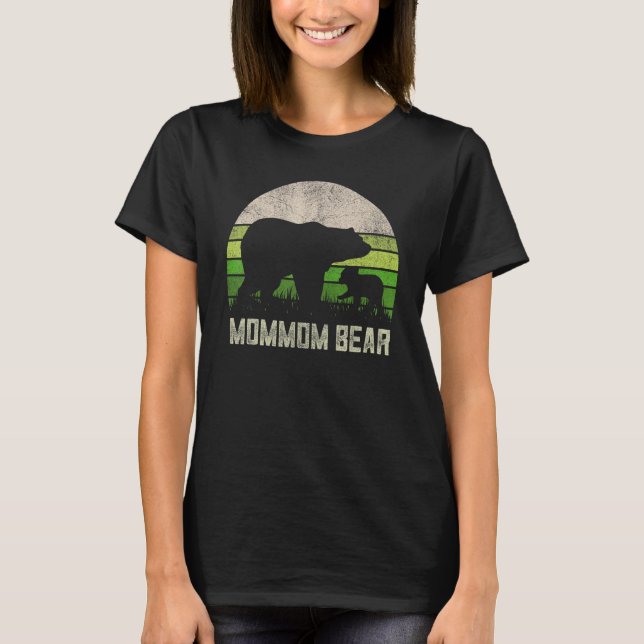 Funny farmor från Grandson Grandson dotter Mommom T Shirt (Framsida)
