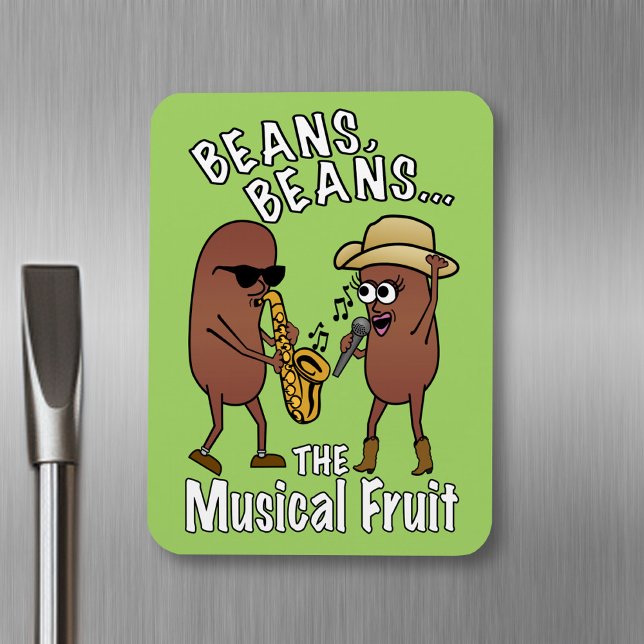 Funny Fars dag Bean Farting Joke Magnet (funny magnet)