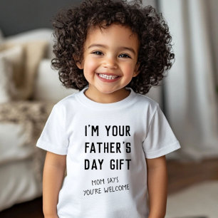 Funny Fars dag Gift från Kids Humor T Shirt