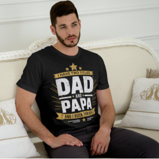 Funny Fars dag Gift T Shirt