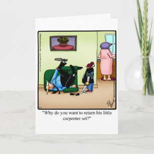 Funny Fars dag Humor-kort Kort