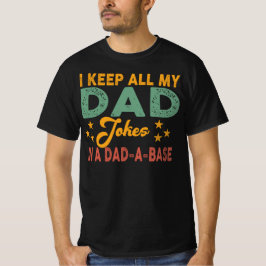 Funny Fars dag Jokes On-the-Go T Shirt