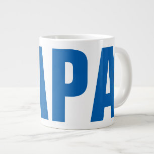 Funny Fars dag jumbo mugg för pappa PAPPA