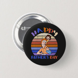 Funny fars dag knapp