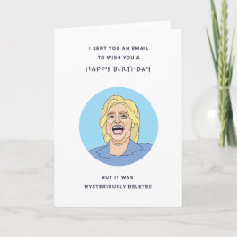 Funny Fars dag-kort - Hilary Clinton Theme Kort