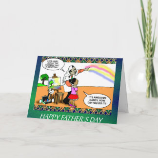 Funny Fars dag-kort Kort