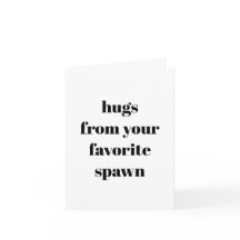 Funny Fars dag-kort - vitt