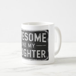 Funny Fars dag Mugg Gift från dotter eller fru