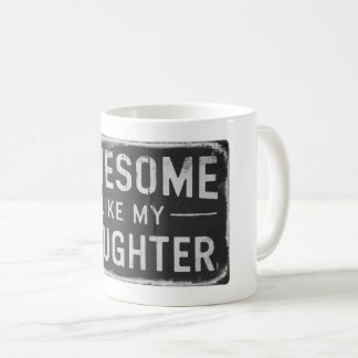 Funny Fars dag Mugg Gift från dotter eller fru