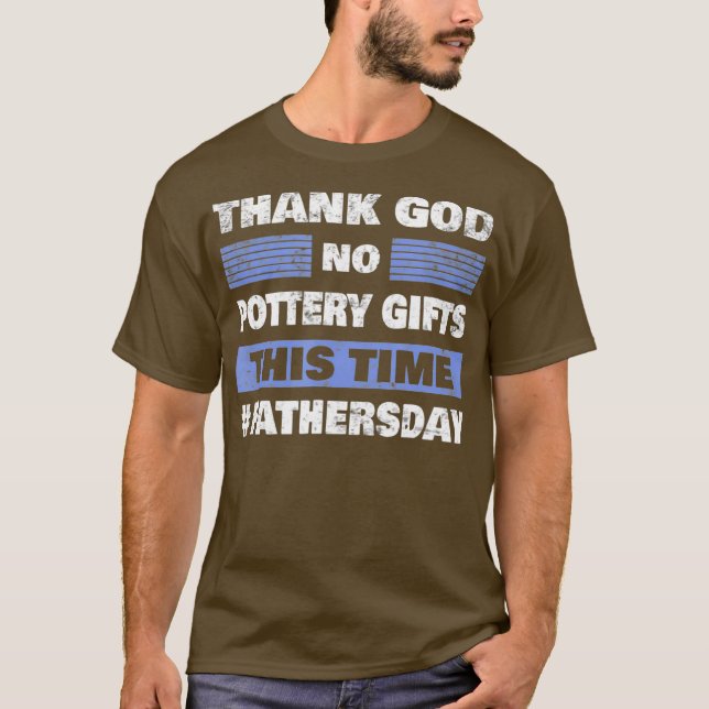 Funny Fars dag Pappa Far pappa Pappa Pottery T Shirt (Framsida)