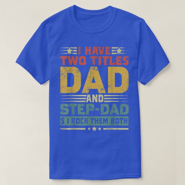 Funny Fars dag Pappa från dotterbarnsmaka för  T Shirt (Design framsida)
