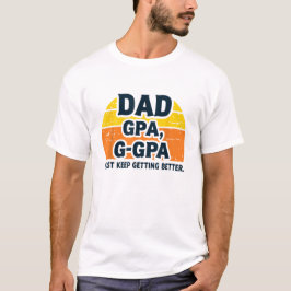 Funny Fars dag Pappa Grandpa Underbar Grandpa T Shirt