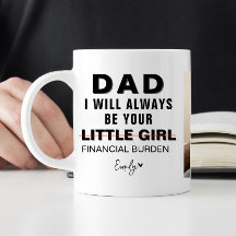 Funny Fars dag-Pappa | liten flicka Mugg