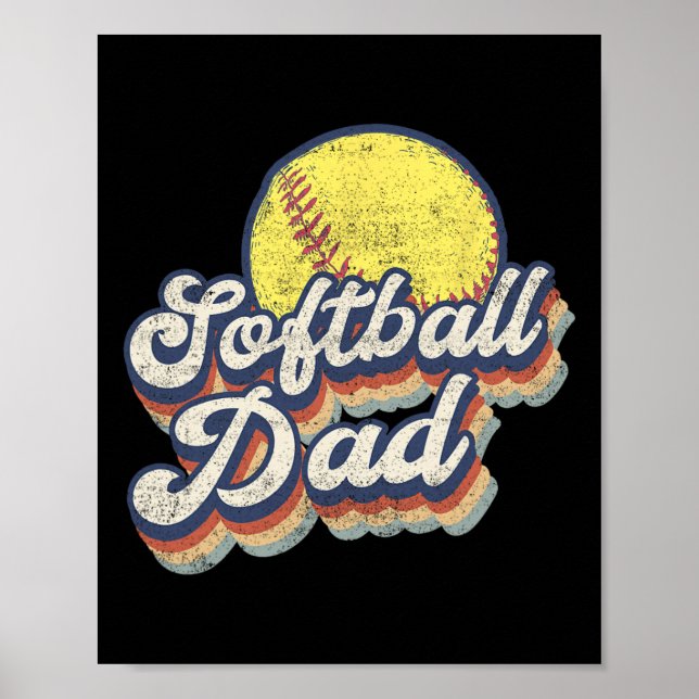 Funny Fars dag Softbyll Pappa Gift från dotter Poster (Framsidan)
