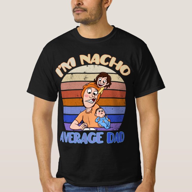 Funny fars dag T-Shirt (Framsida)