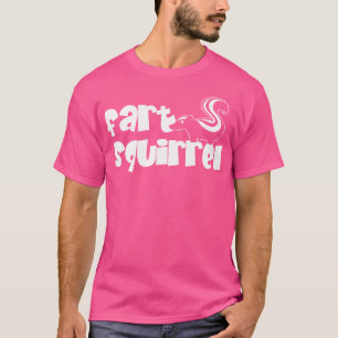 Funny Fart Squirrel Cute Skunk Tecknad T Shirt