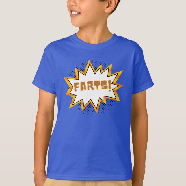 Funny Farts T Shirt (Framsida)