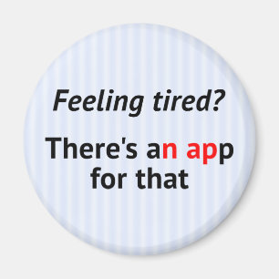Funny Fäst appgeek Magnet