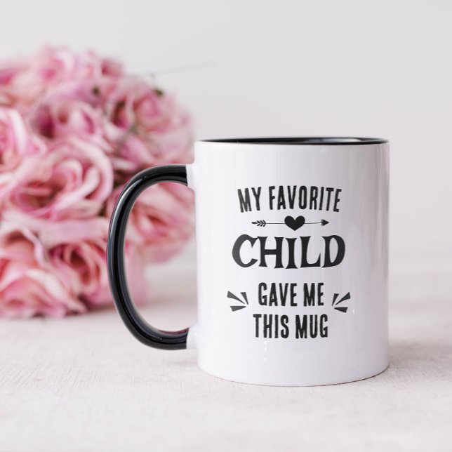 Funny favoritunderordnad mugg (Skapare uppladdad)