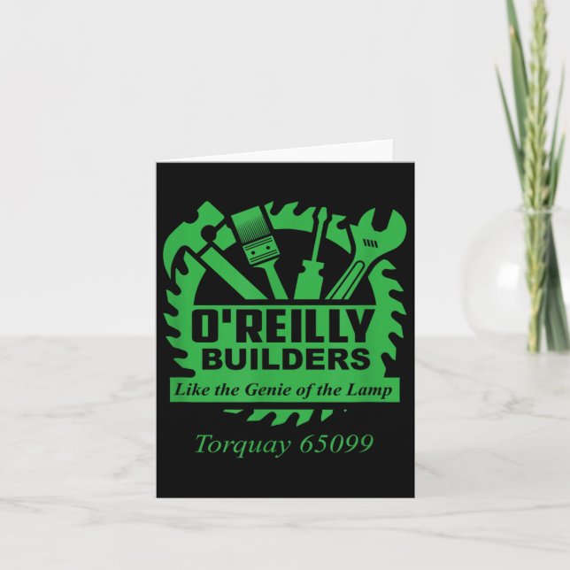 Funny Fawlty Torn, Basil Fawlty, Oreilly Builder Kort (Framsida)