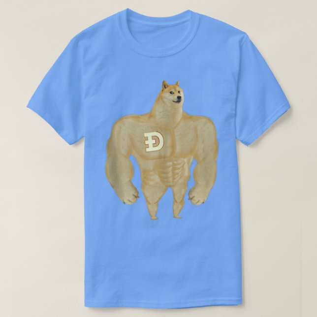 Funny Fearless Dogecoin Pump Doge Cryptocurrency M T Shirt (Design framsida)